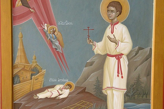 Северяне подарили детской онкобольнице в Санкт-Петербурге икону