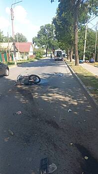 В Ростовской области внедорожник сбил 16-летнего мотоциклиста