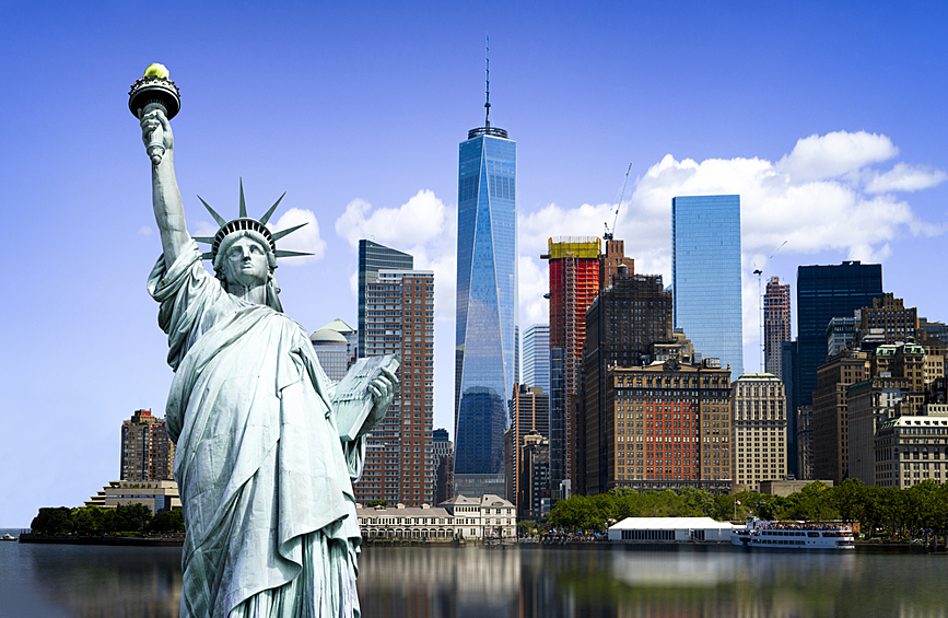 Нью-Йорк.  Нью-йоркский синдром может проявиться у туриста из-за большого скопления людей. Испуг и панику также вызывают воспоминания о страшных событиях 11 сентября 2001 года.