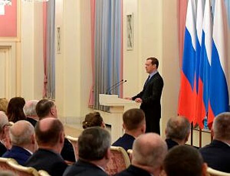 Дмитрий Медведев вручил премию создателям "Аргуса"