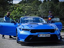 Ферстаппен протестировал самый быстрый и самый дорогой Ford Mustang в истории