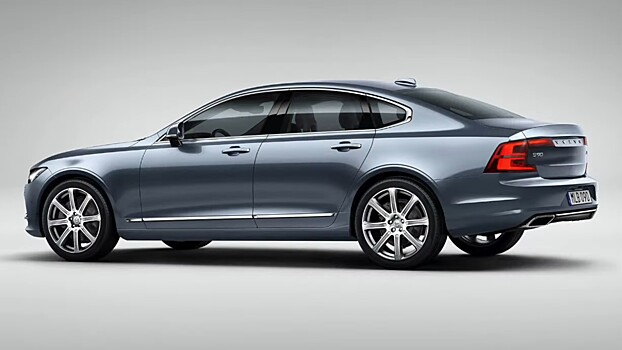 Новый седан Volvo S90 следующего поколения представлен на первых фоторендерах