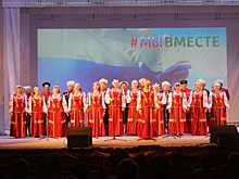 Выселковский дом культуры поздравил жителей и гостей райцентра с Днём народного единства