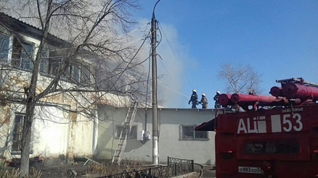 В Нижегородской области потушили пожар на заводе