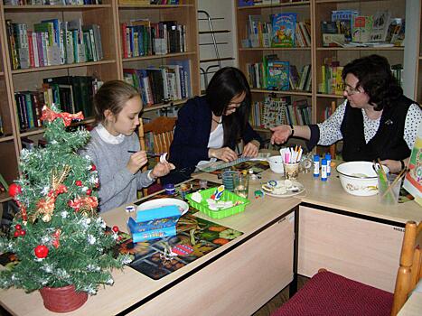 В детской библиотеке на Усиевича провели мастер-класс «Сказка из теста»