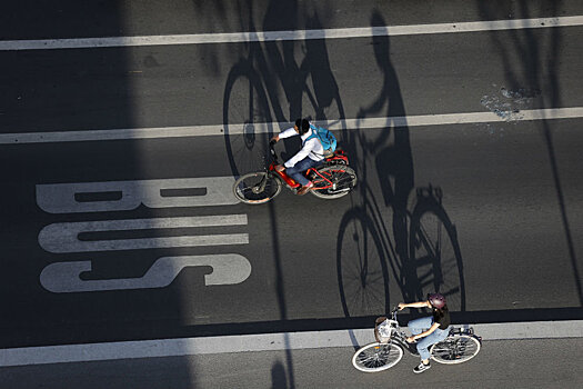 В Париже велосипеды вытесняют общественный транспорт