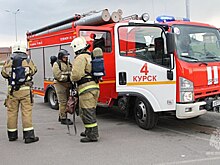 В Горловке после удара украинского БПЛА загорелись хозпостройки