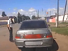 Нетрезвый лихач задержан инспекторами ДПС в Тарском районе Омской области