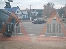 Появилось видео момента ДТП с грузовиком в Чаадаевке