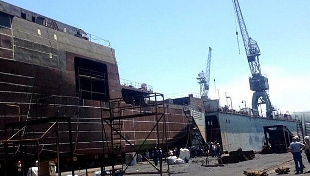 В Приморье готовят спуску на воду самое большое судно за последние 30 лет