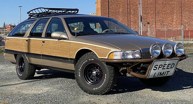 Самый семейный автомобиль в мире Buick Roadmaster адаптировали для бездорожья