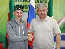 Путешественник Денис Бритвин, пересекающий всю Россию на самокате, посетил Зеленодольск