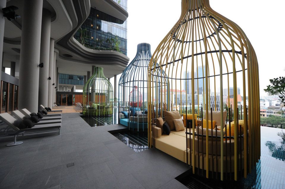Отель Parkroyal on Pickering, Сингапур, Азия