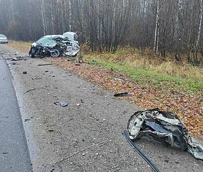 В Верхошижемском районе в ДТП с большегрузом погибли два человека