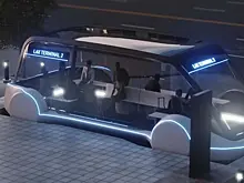 Маршрутка Tesla впервые попала на видео