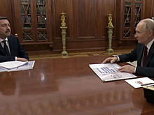 Путин провел встречу с председателем ФНПР