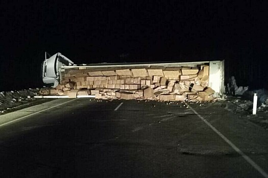 Водитель грузовика лишился яиц в аварии на трассе Хабаровск — Чита