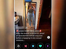 Американка в Tinder требует от мужчин подтверждения вазэктомии