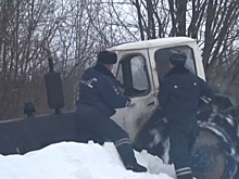 Пьяный красносёл пытался сбежать от полицейских на тракторе