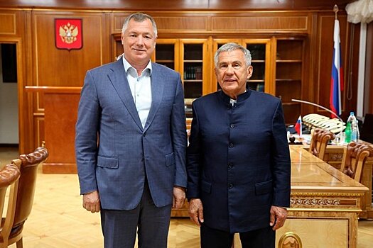 Марат Хуснуллин провел рабочую встречу с Рустамом Миннихановым