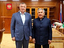 Марат Хуснуллин провел рабочую встречу с Рустамом Миннихановым