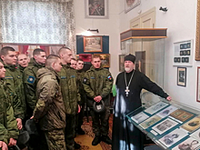 Военнослужащие тверского соединения ВТА посетили храм-музей фельдмаршала Иосифа Гурко