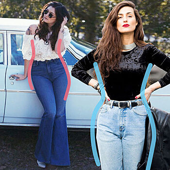 Как выбрать джинсы для фигуры типа Груша