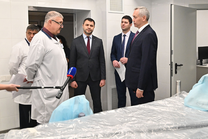 Новый сосудистый центр создаётся в Октябрьском районе Новосибирска