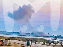 Появилось видео с Чонгарского моста в Крыму после прилета ракеты ВСУ