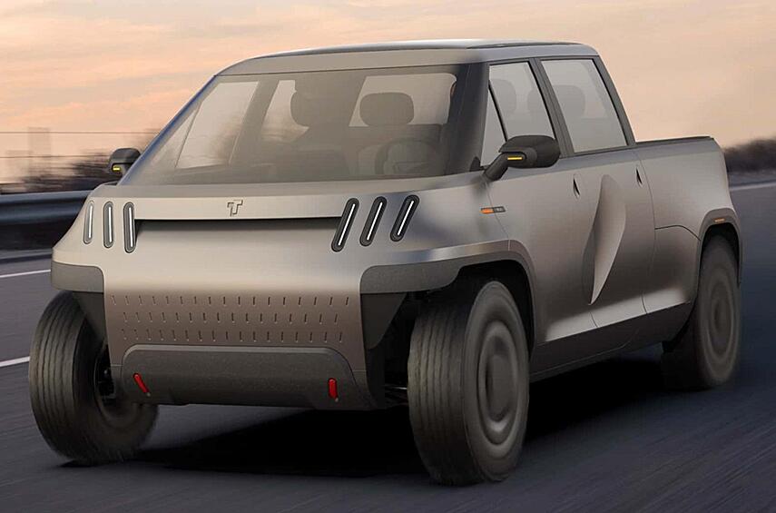 Telo MT1. Американский стартап обещает своей первой модели «возможности Toyota Tacoma в габаритах MINI Cooper». Пикап вместит пятерых пассажиров, а в кузове можно будет установить дополнительные сиденья.