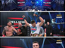 Олейник поздравил Немкова с завоеванием титула Bellator