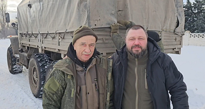 Челябинский депутат Егоров доставил гуманитарную помощь бойцам на СВО