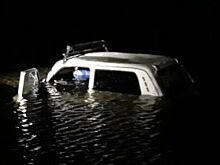 В Мензелинском районе легковушка провалилась под лед