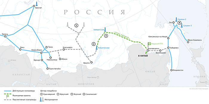 Ковыктинское месторождение будет главным источником газа для «Силы Сибири»