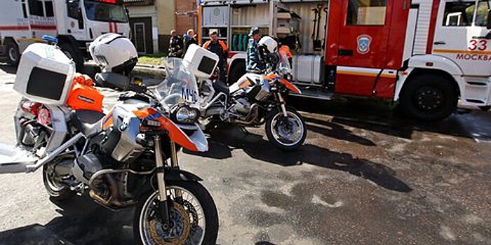 В Москве начнут работу еще 160 спасателей-мотоциклистов