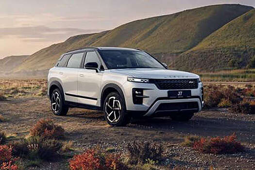 В России объявили цены на обновленный кроссовер Jaecoo J7