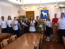 В День семьи, любви  и верности в Республике Марий Эл состоялась церемония вручения паспортов юным жителям