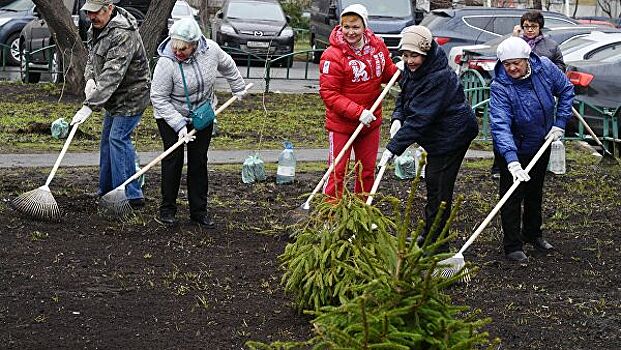 В Москве прошел первый велосубботник