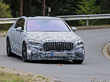 Mercedes-AMG S 63e испытали на трассе Нюрбургринг