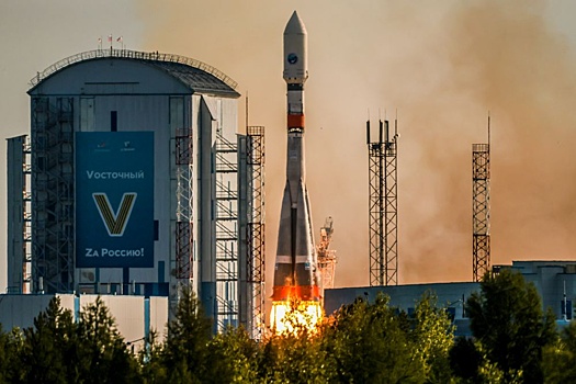 Ракета Союз-2.1а вывела на орбиту первый радиолокационный спутник "Кондор-ФКА"