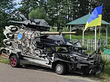 Украинец построил броневик на базе Volkswagen Caddy