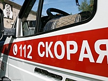 Грузовик упал с эстакады ЦКАД в Подмосковье
