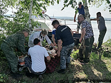 Пограничники спасли из подтопленной Сергеевки мужчину в критическом состоянии
