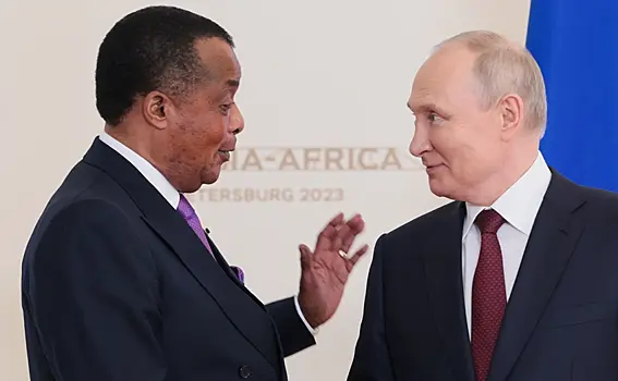 Путин наградил орденом Почёта президента Республики Конго