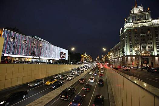 «Яндекс.Пробки»: загруженность столичных дорог оценивается в шесть баллов