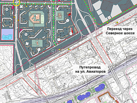 Переезд через Северное шоссе в «Солонцы-2» построят за два года