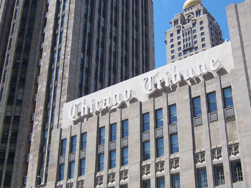 Небоскреб Tribune Tower, Чикаго, США, Северная Америка и Карибы