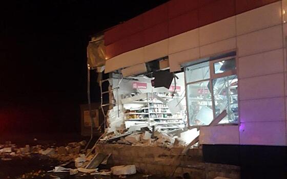 В Рязанской области фура пробила стену магазина «Магнит»