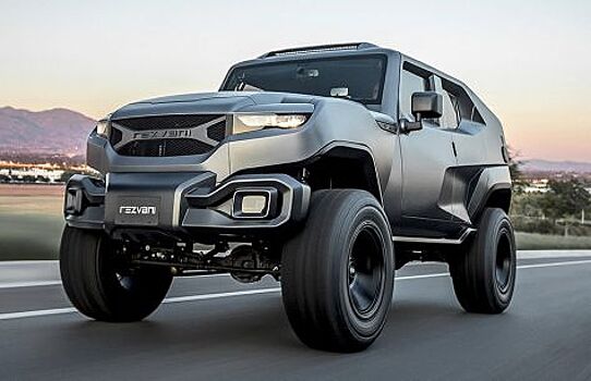 Частично рассекречен внешний вид нового внедорожника Rezvani Tank