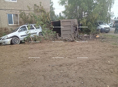 Под Уфой самосвал врезался в жилой дом, погибла восьмилетняя девочка